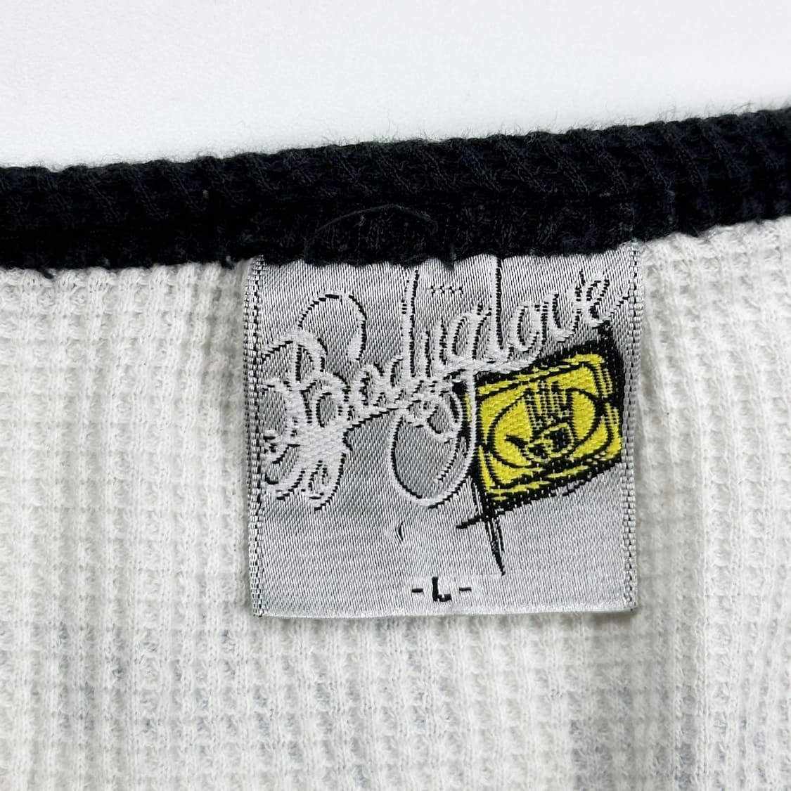 VTG 빈티지 그래픽 여성 와플 헨리넥 슬리브 여성L 상품이미지6