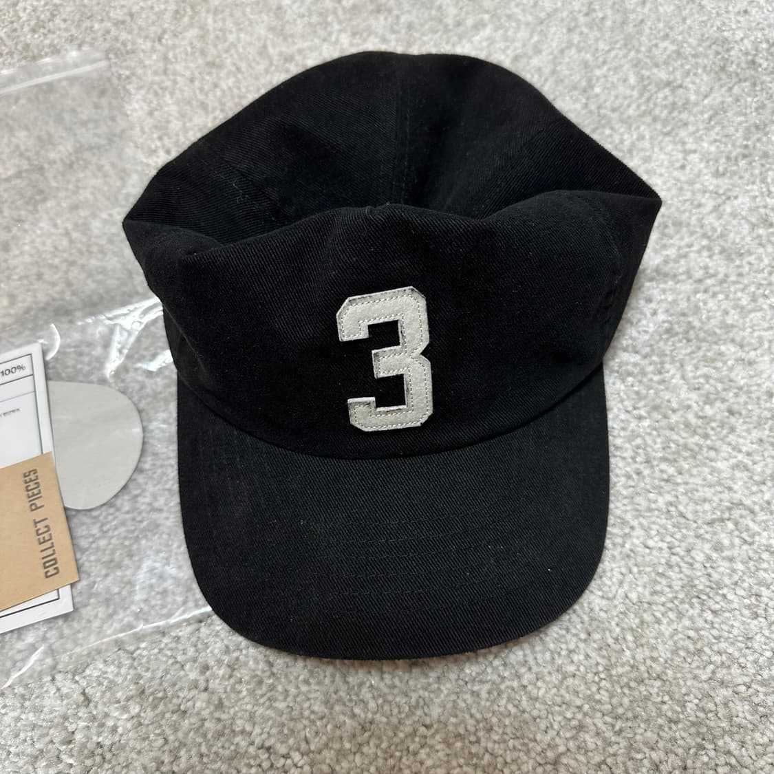 컬렉트피시스 3패널캡 블랙 상품이미지2