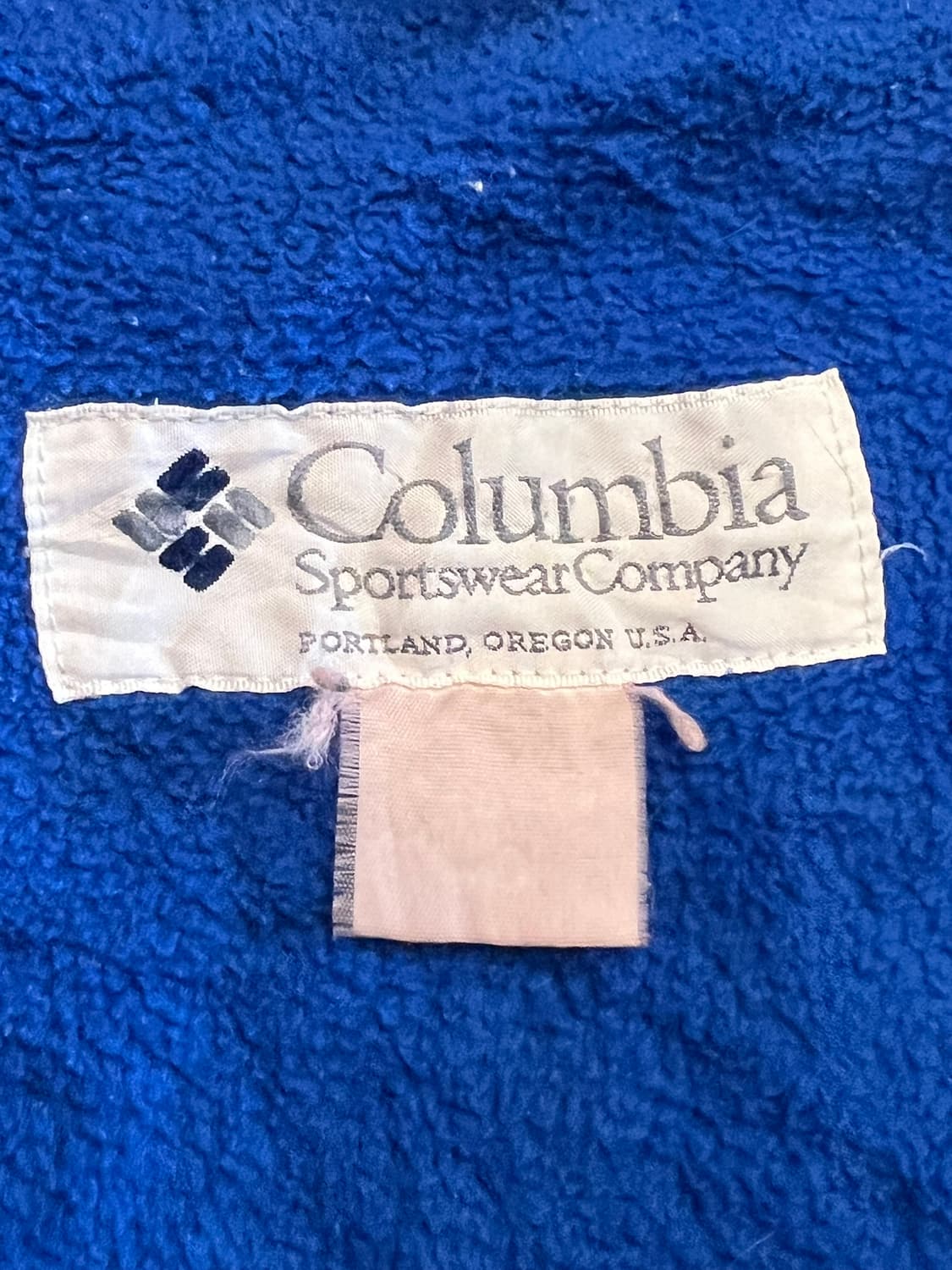 90's [L] 콜롬비아 빈티지 블랙 플리스 라이닝 자켓 상품이미지9