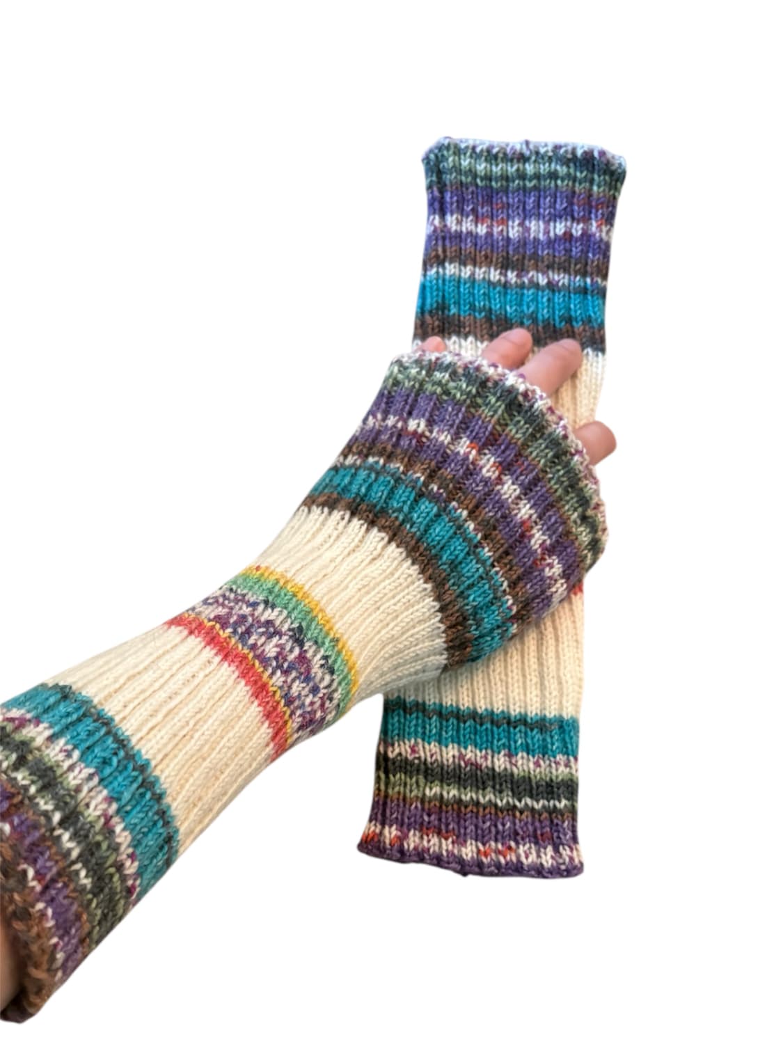 Fair Isle knit arm warmer 상품이미지2