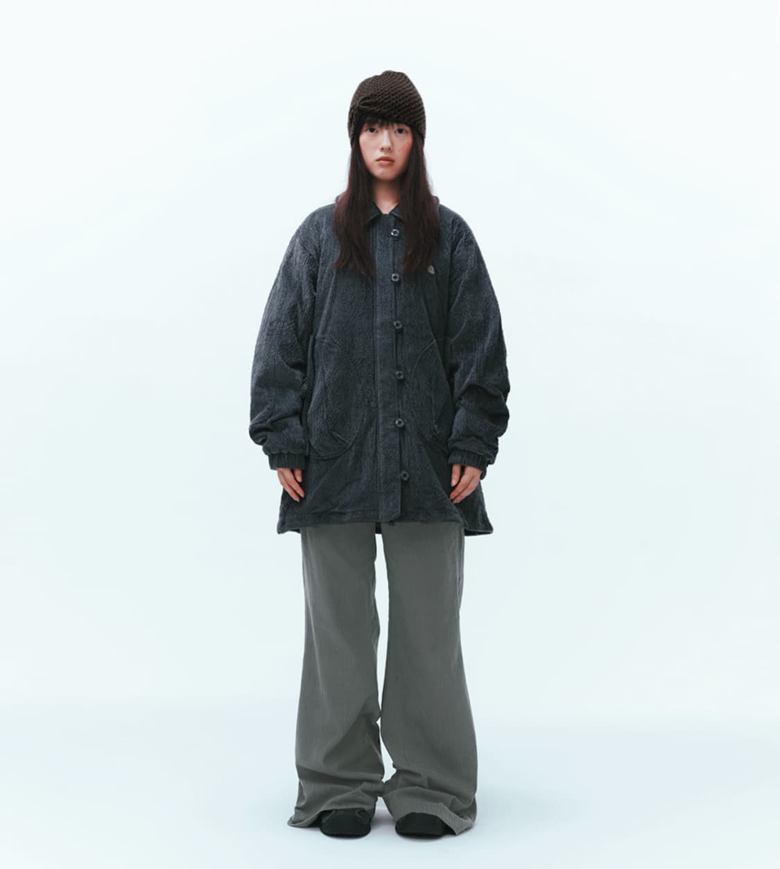코이세이오 Round Collar Cozy Bomber 봄버 자켓 상품이미지1