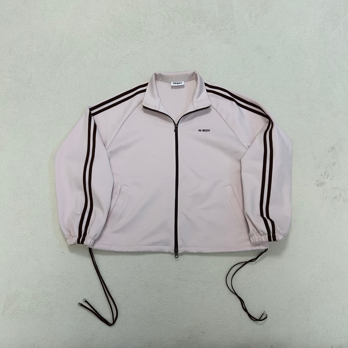 Nerdy pink ribbon track top jersey  상품이미지5