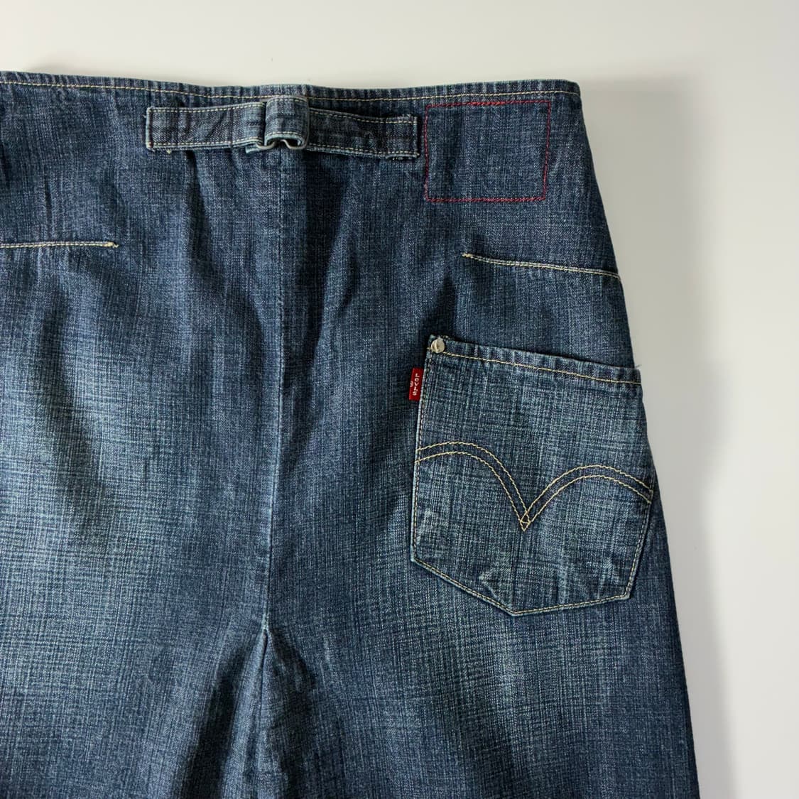 Levi's  리바이스 00,s 엔지니어드 데님 스커트 상품이미지6