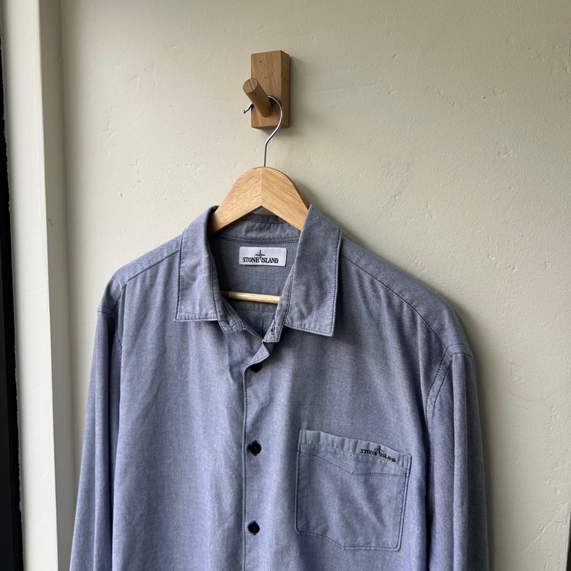 16443 - 스톤아일랜드 포켓 셔츠 상품이미지1