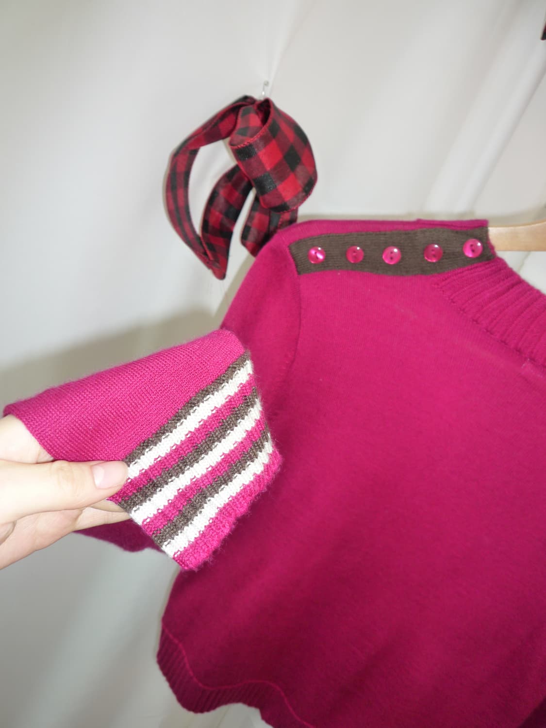 Plum mini pockets knit 상품이미지7