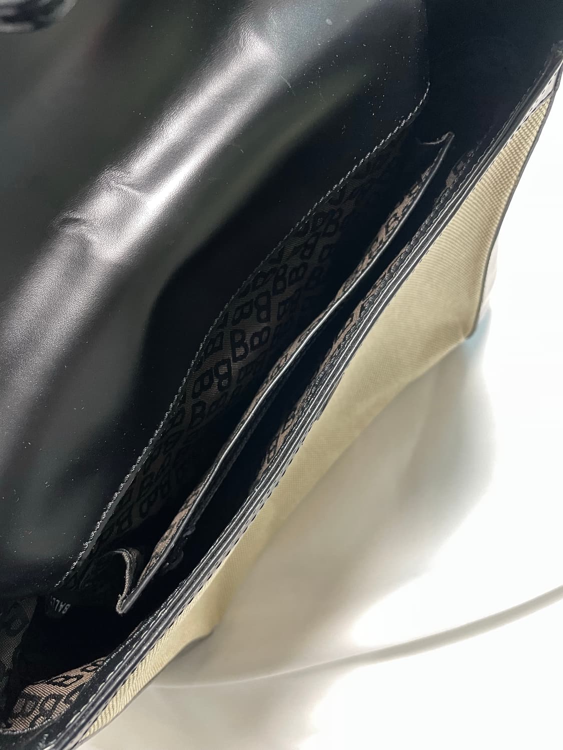 00‘s bally 캔버스 레더 숄더백 상품이미지7