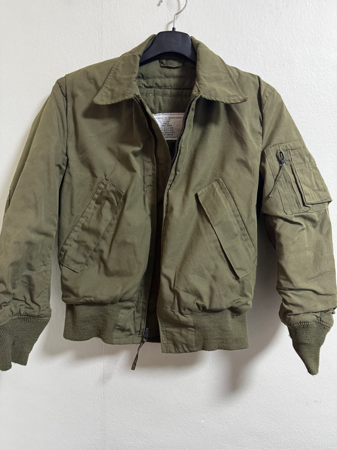 US ARMY 미군 CVC 탱커자켓 XS-R 상품이미지2