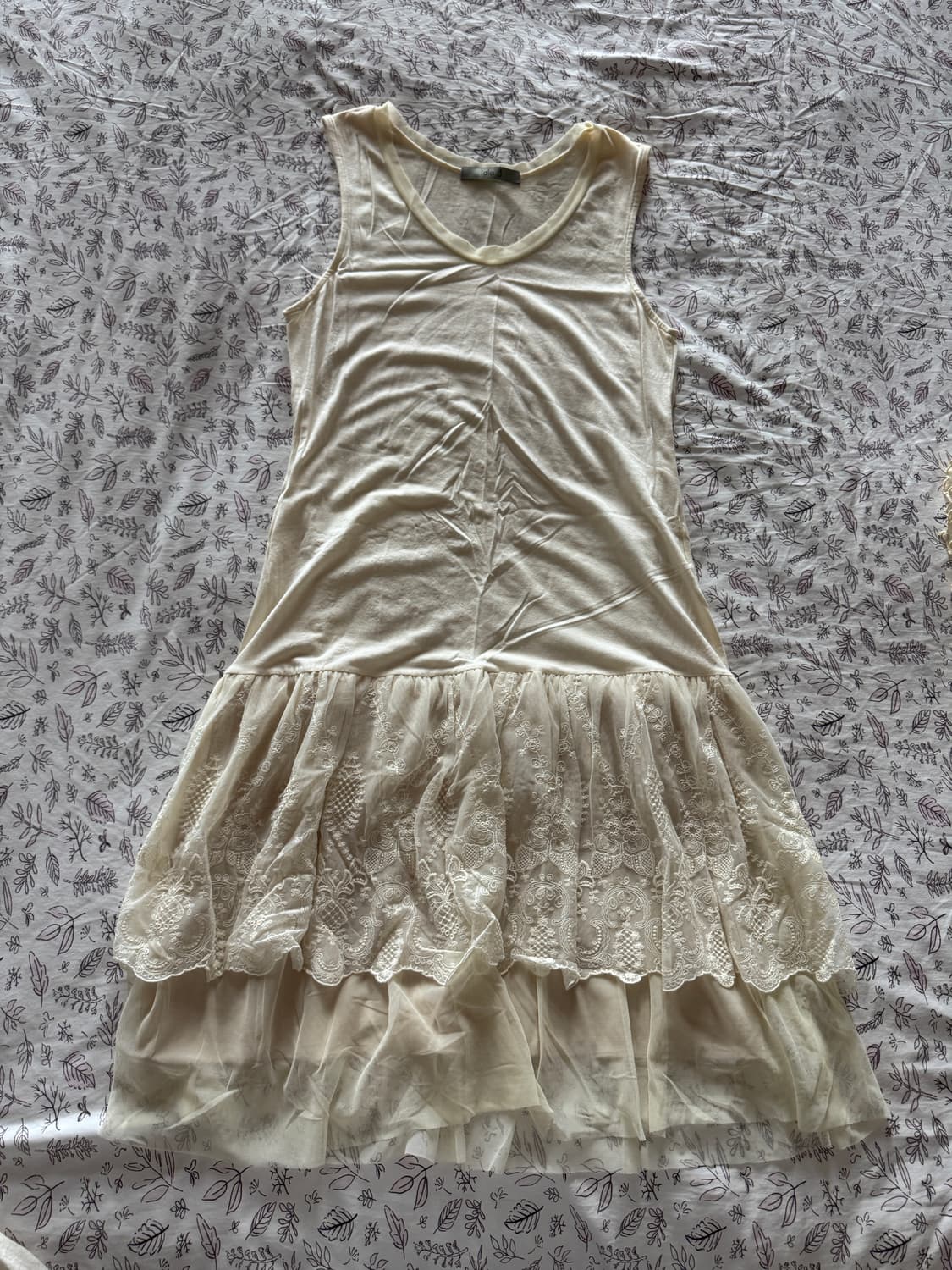 SLEEVELESS LAYERED DRESS 상품이미지1