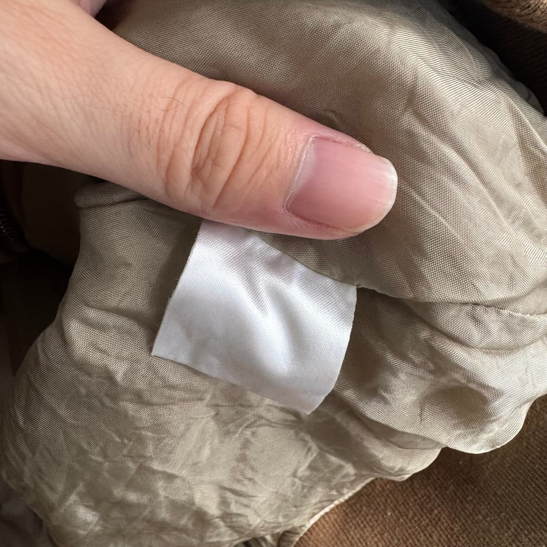 토피스 넥라인 집업 퍼 숏자켓 상품이미지10