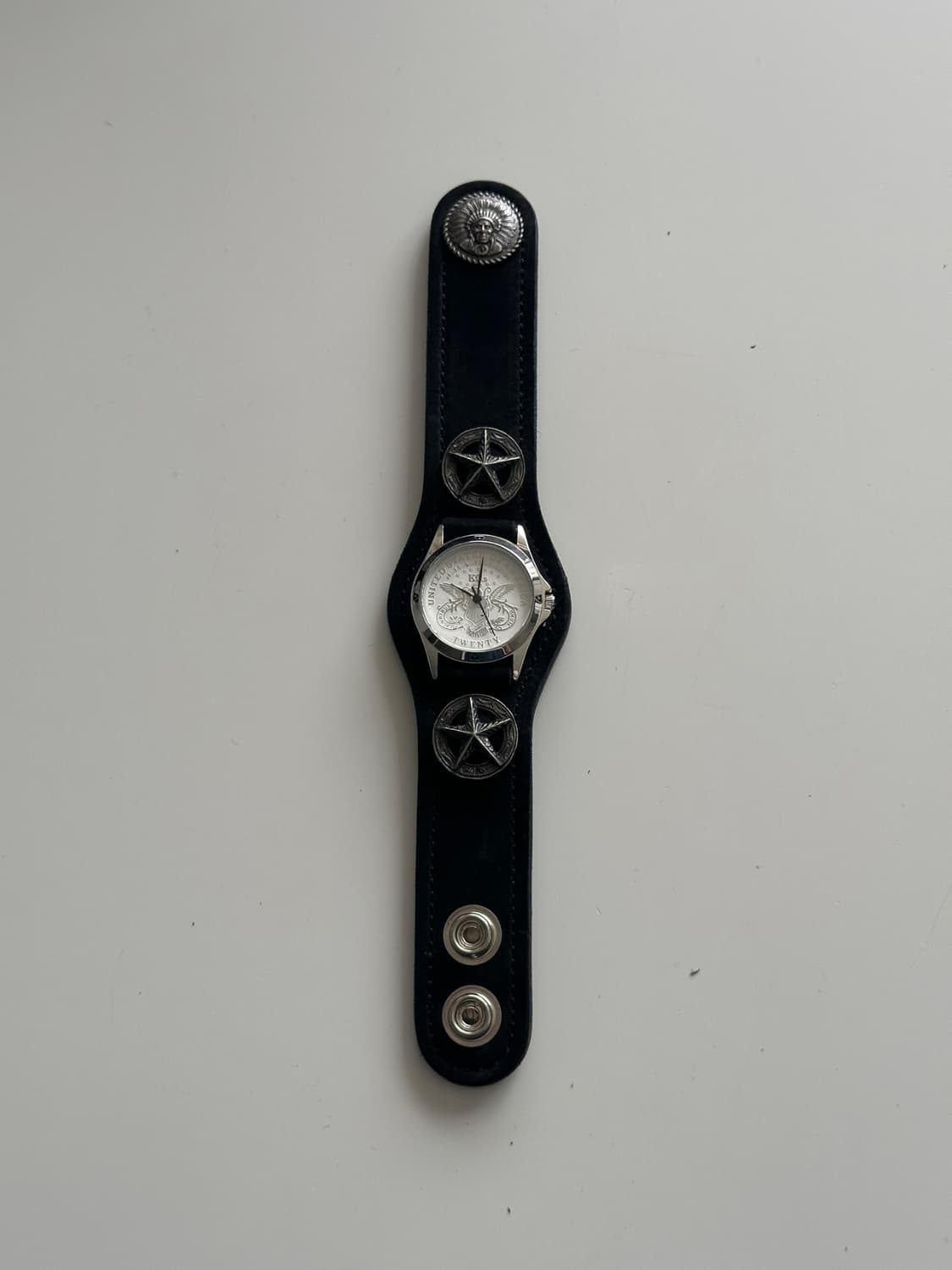 watchbracelet three concho nubuckleather 상품이미지4