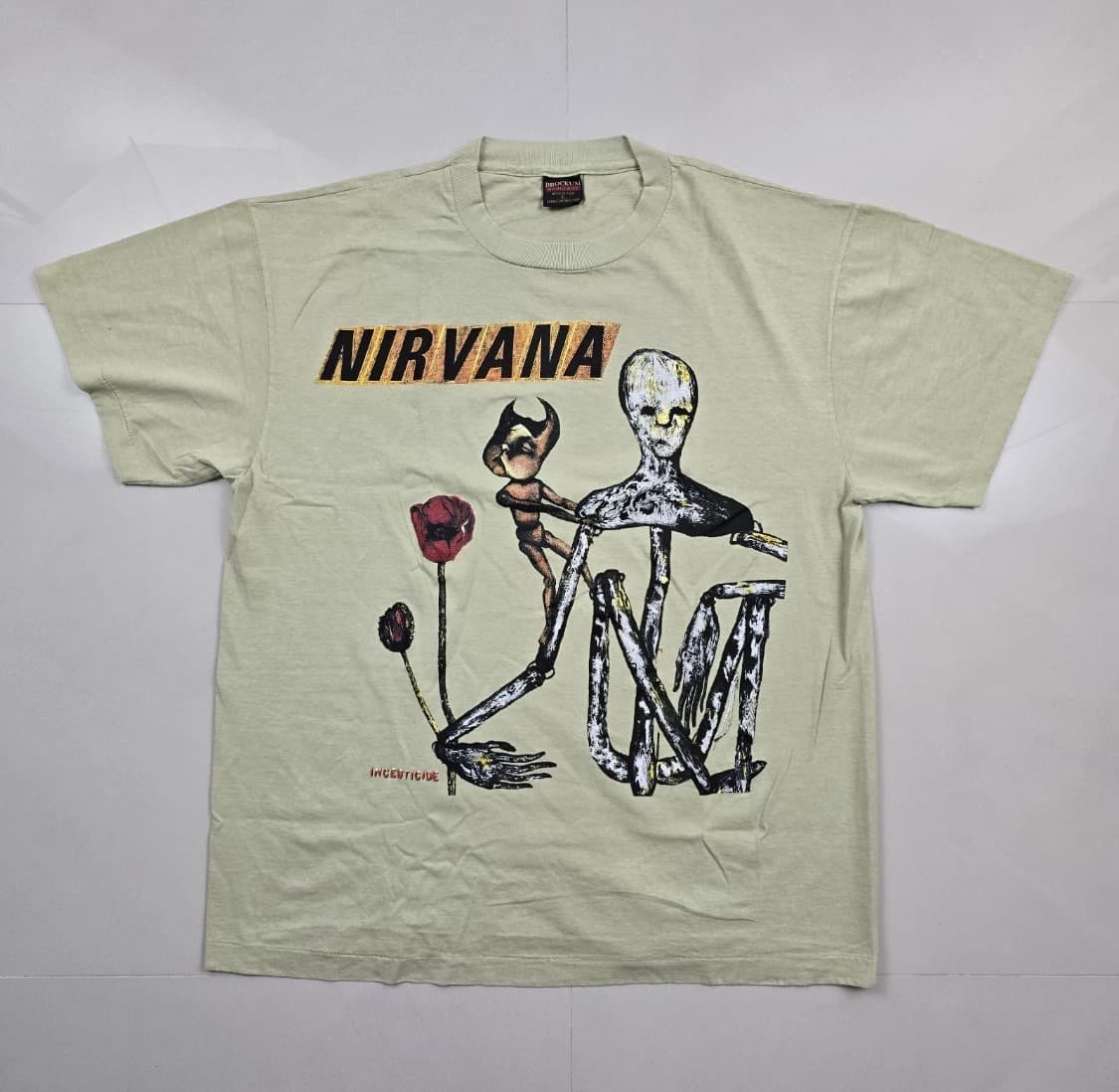 (rep) 빈티지 너바나 티셔츠 bg 상품이미지1