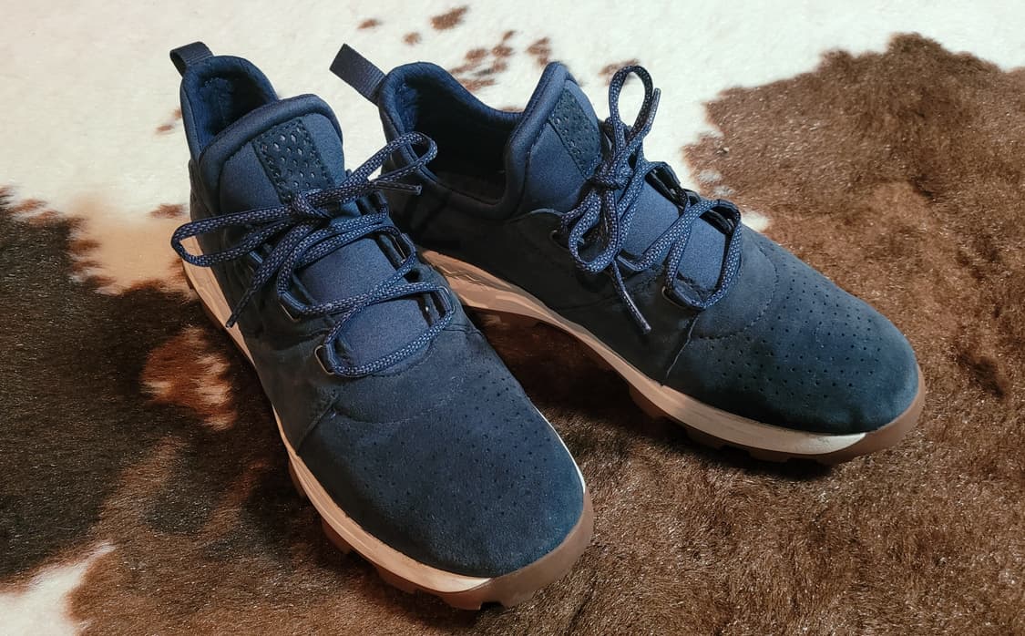 팀버랜드 네이비 스웨이드 운동화(275) 상품이미지1