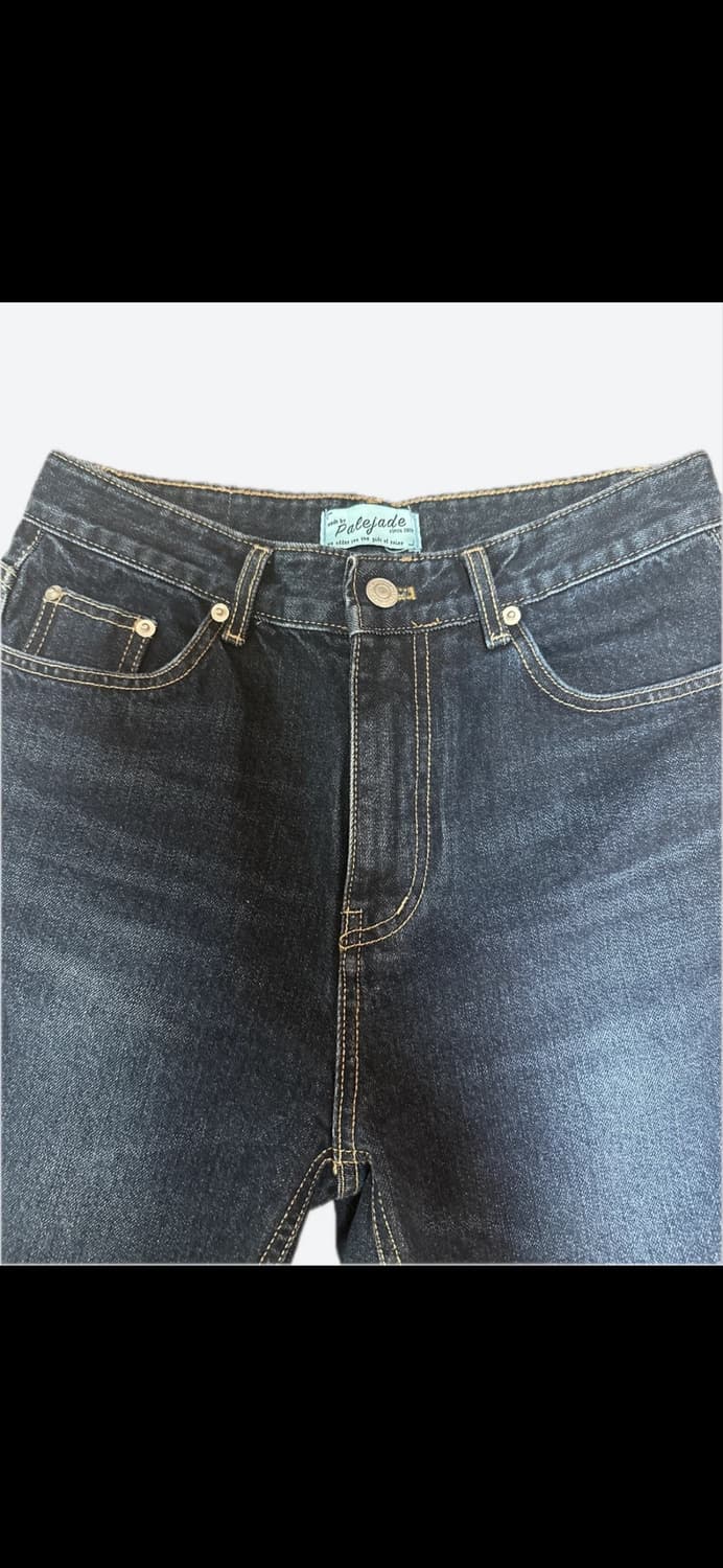 Pale Jade 페일제이드 딥블루 파인체리 스트레이트 데님 청바지 상품이미지4