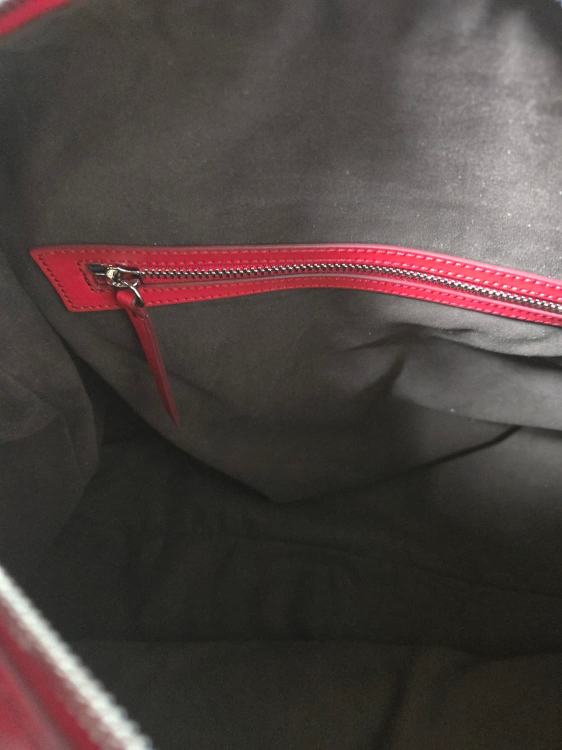 페라리 레드 정품 보스턴백 상품이미지7