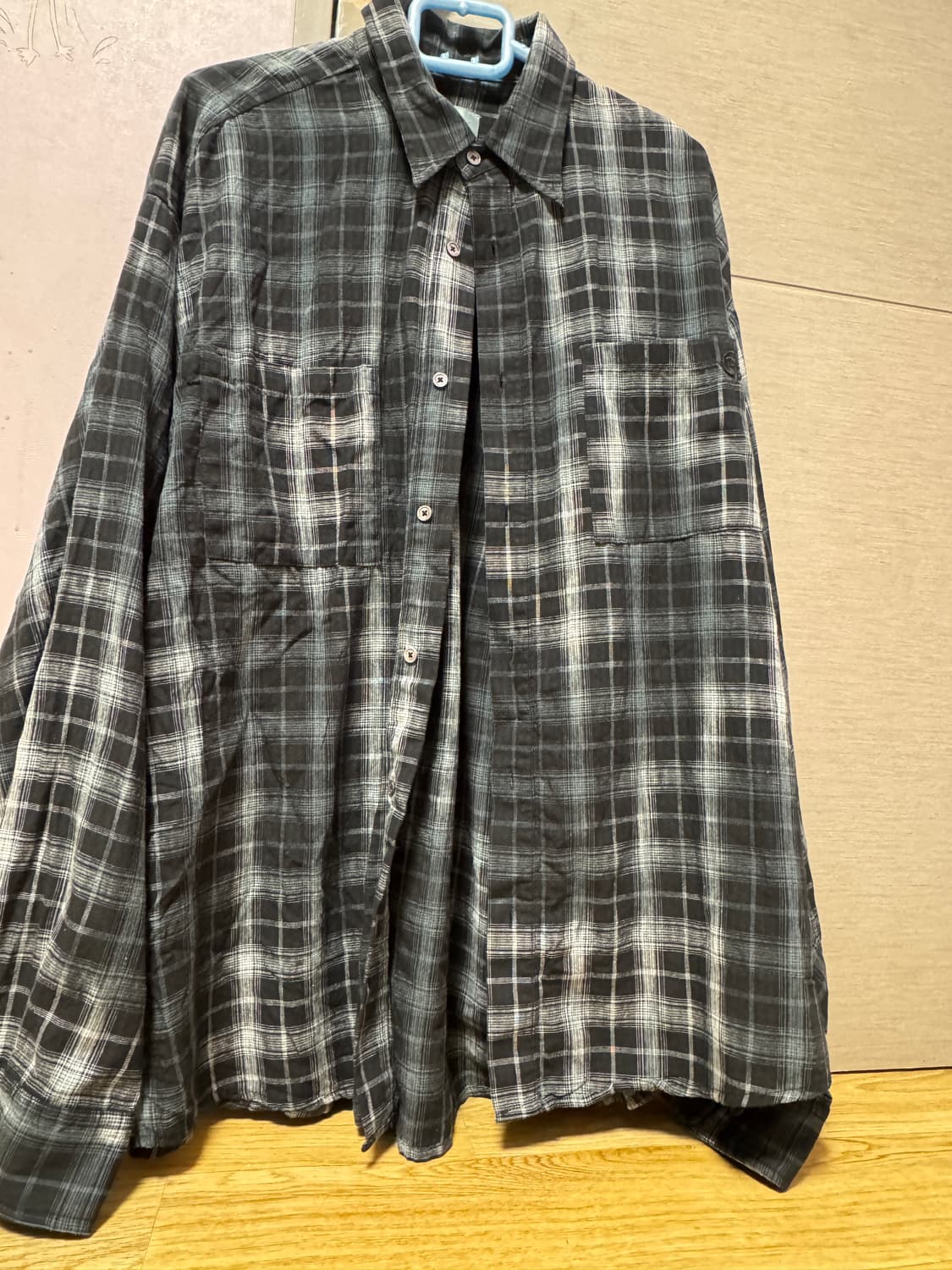 노매뉴얼 체크셔츠 상품이미지3