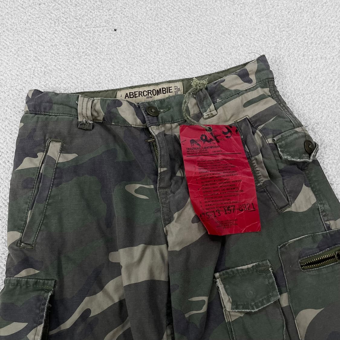아베크롬비 카모 카고 팬츠 상품이미지3