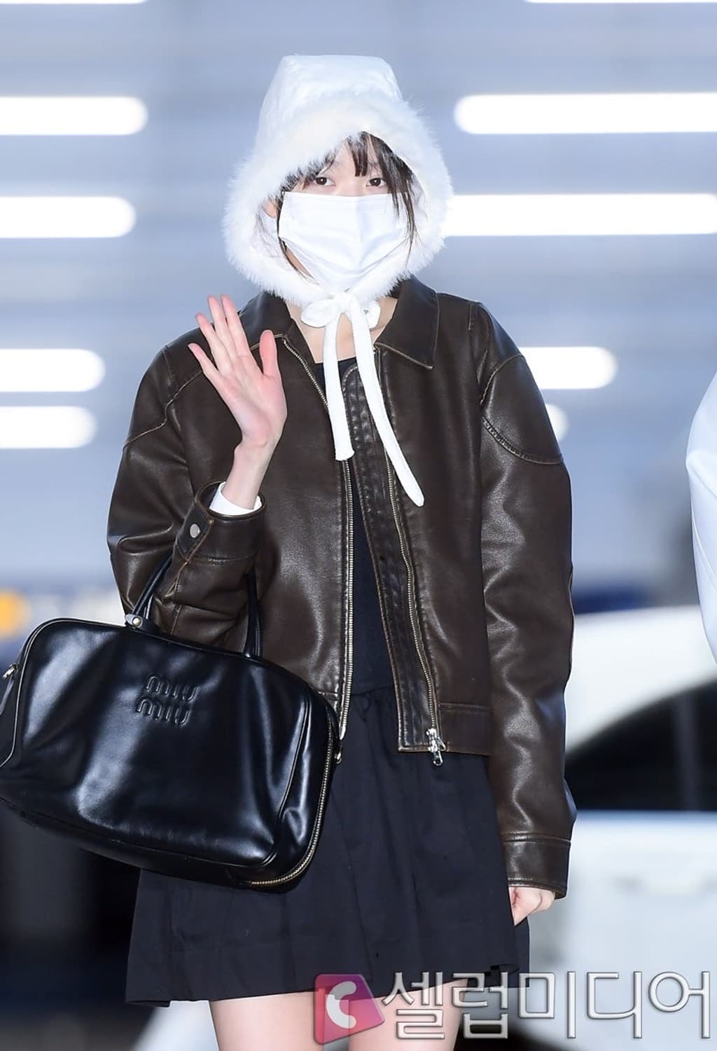 버뮬라 워싱 레더 봄버 자켓 S 상품이미지2