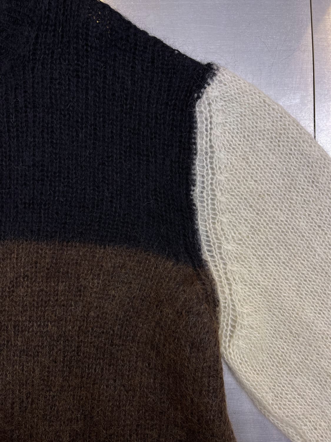 마르니 16aw 컬러블록 모헤어 스웨터 상품이미지5