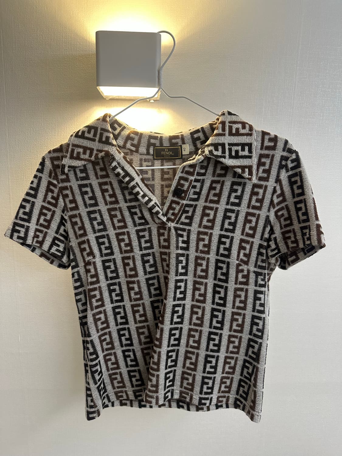 FENDI 펜디 반팔 카라티 상품이미지1