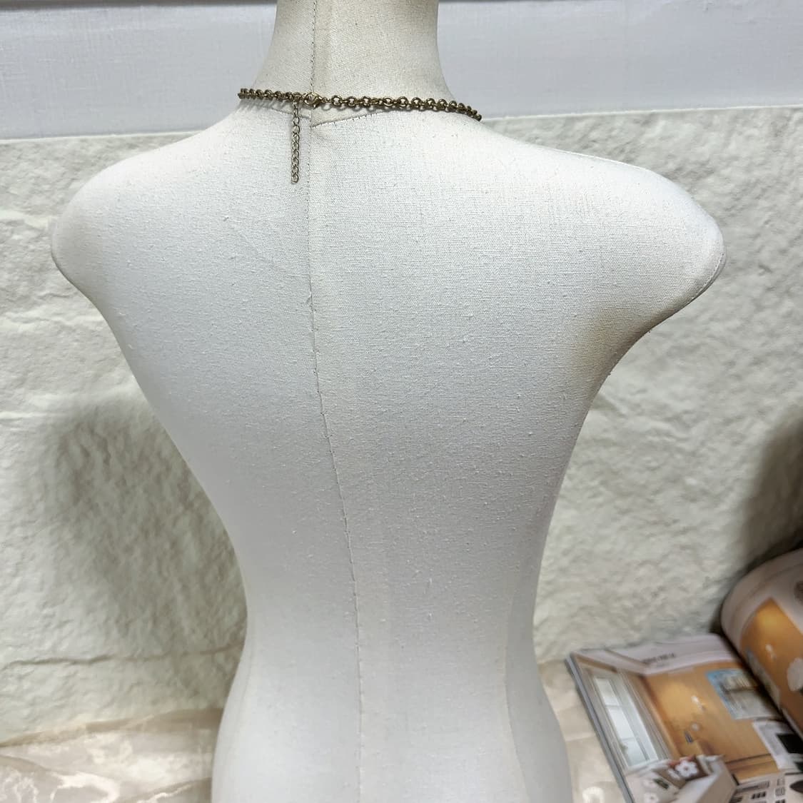 빈티지 플라워 체인 목걸이 상품이미지3