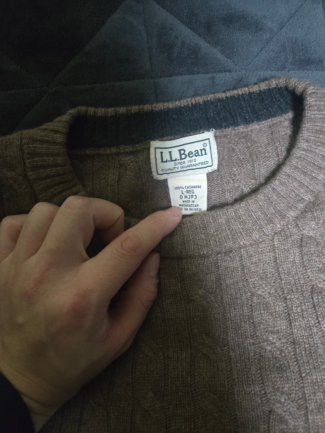 엘엘빈(L.L.Bean) 브라운 니트 L 상품이미지2