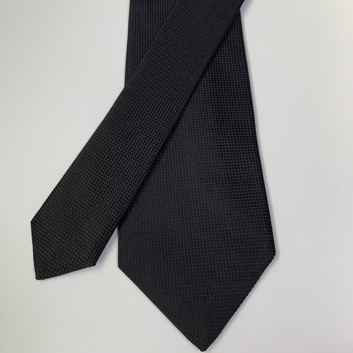 더반(DURBAN) 블랙컬러 이태리 명품넥타이 100실크 최상급 상품이미지4