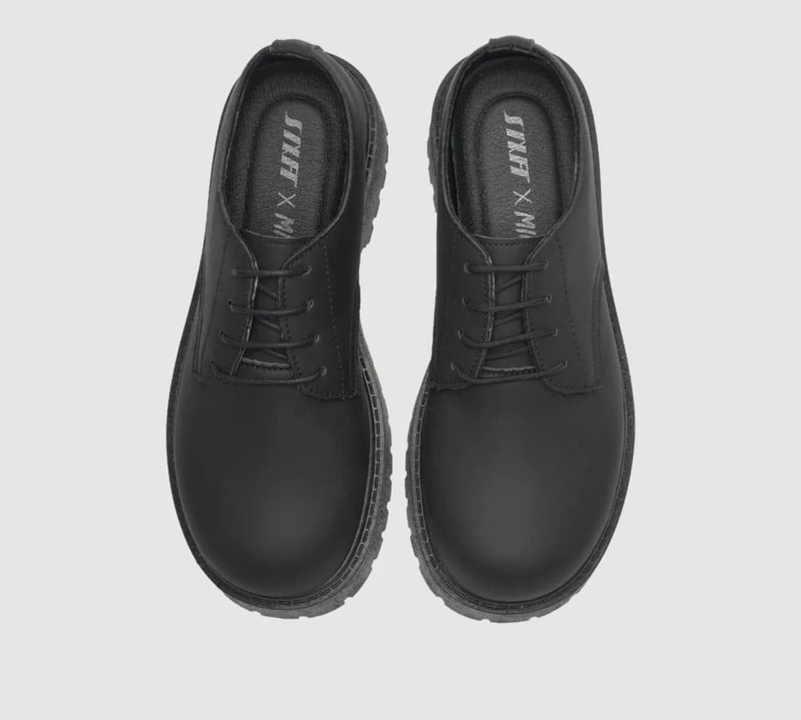 식스핏 X 미누의 코디 더비 슈즈 270 새상품  상품이미지2