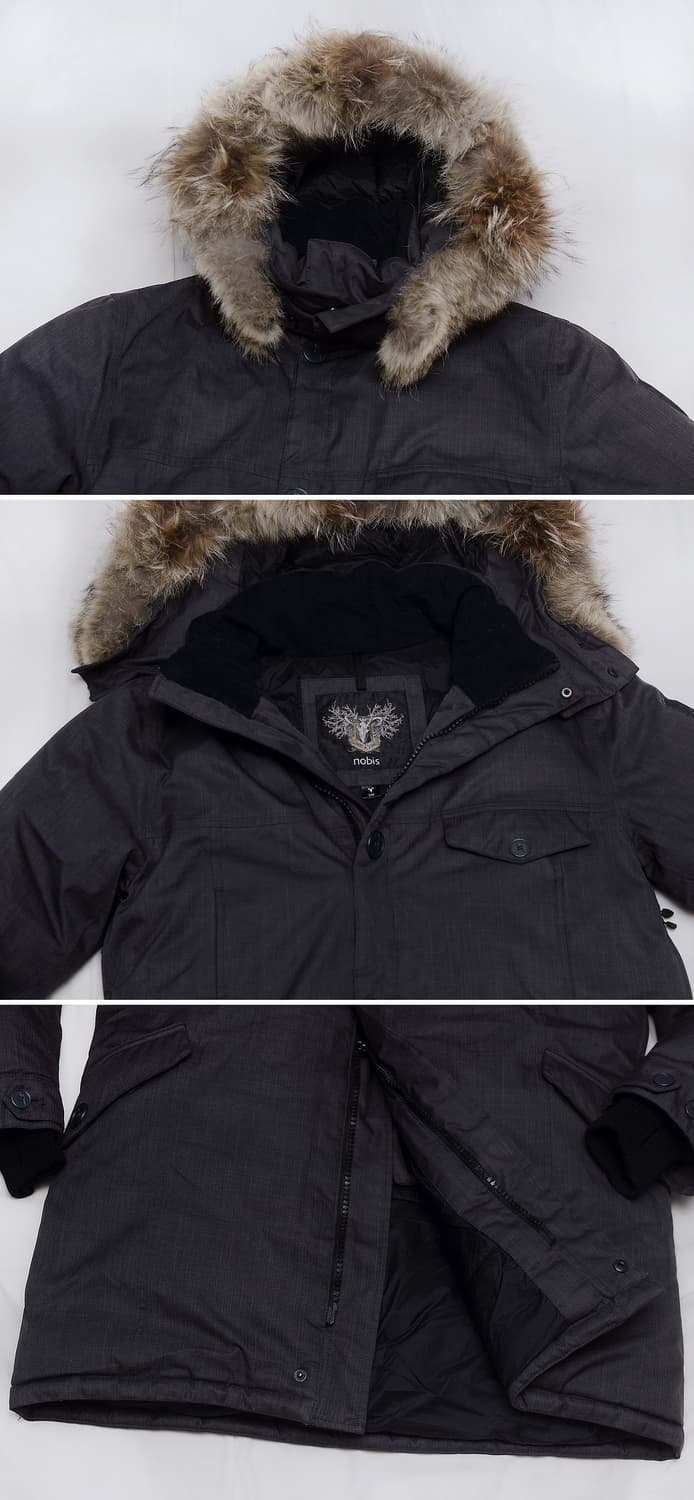 노비스 조한 헤비다운 롱패딩 파카 스틸그레이 (L / 105+) 상품이미지4