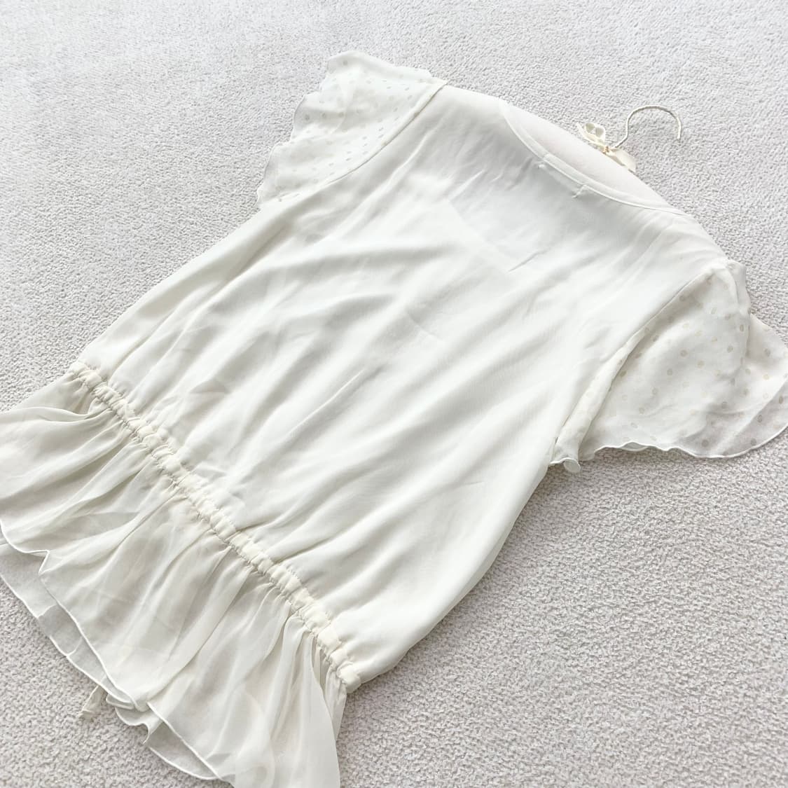 순우유 크림 ♥ 청순여리 페어리 블라우스 상품이미지5