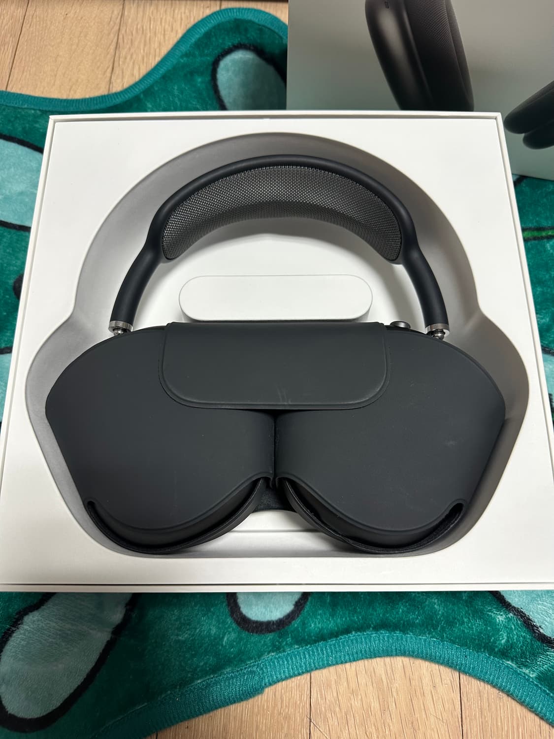 새 상품급 애플 에어팟 맥스 스페이스 그레이 풀구성 풀박스 상품이미지8