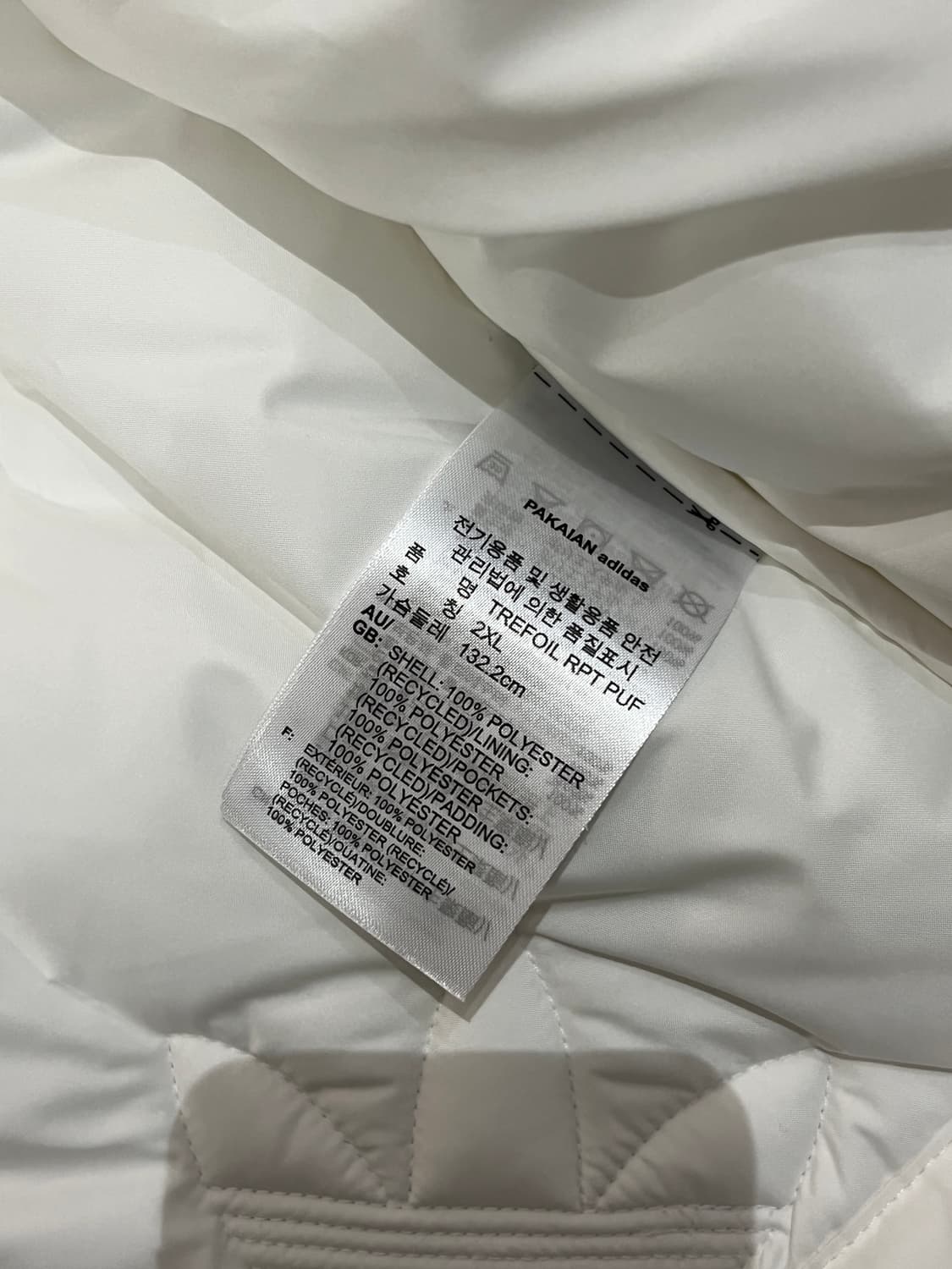 아디다스 트레포일 후드 패딩 상품이미지4