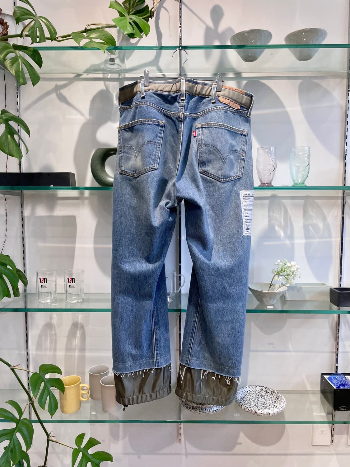 폴리퀀트 remake denim pants 상품이미지2