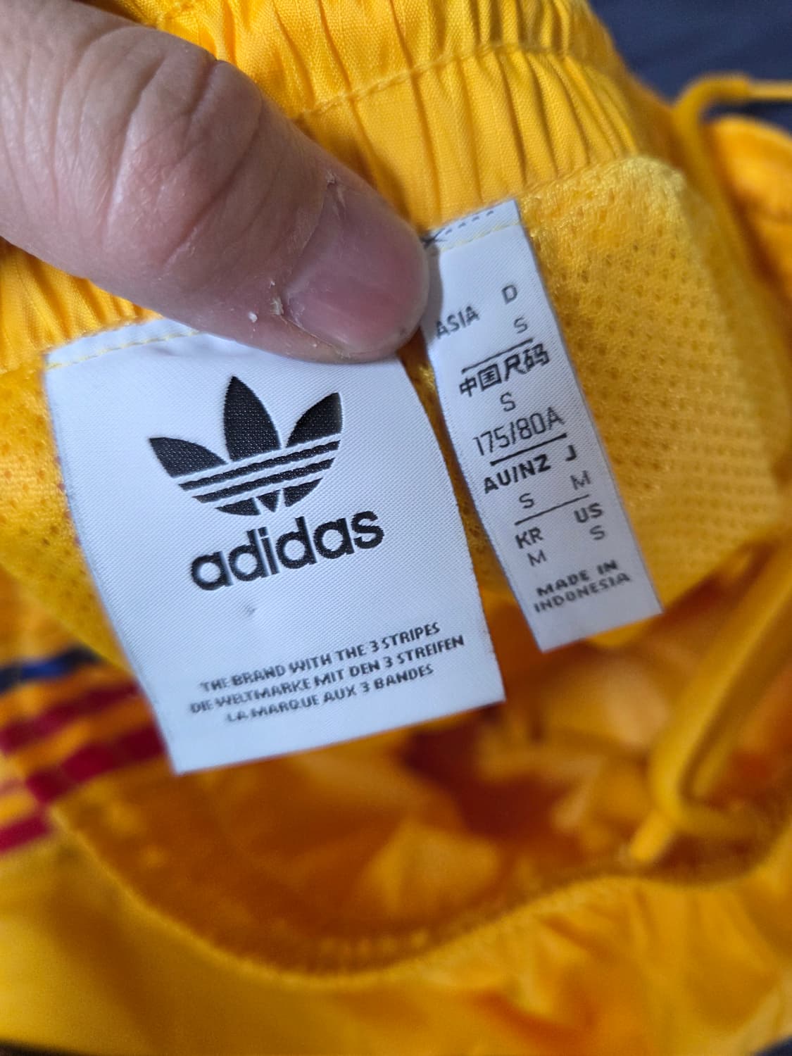 아디다스 3d 삼선 우븐 트랙팬츠 m 상품이미지3