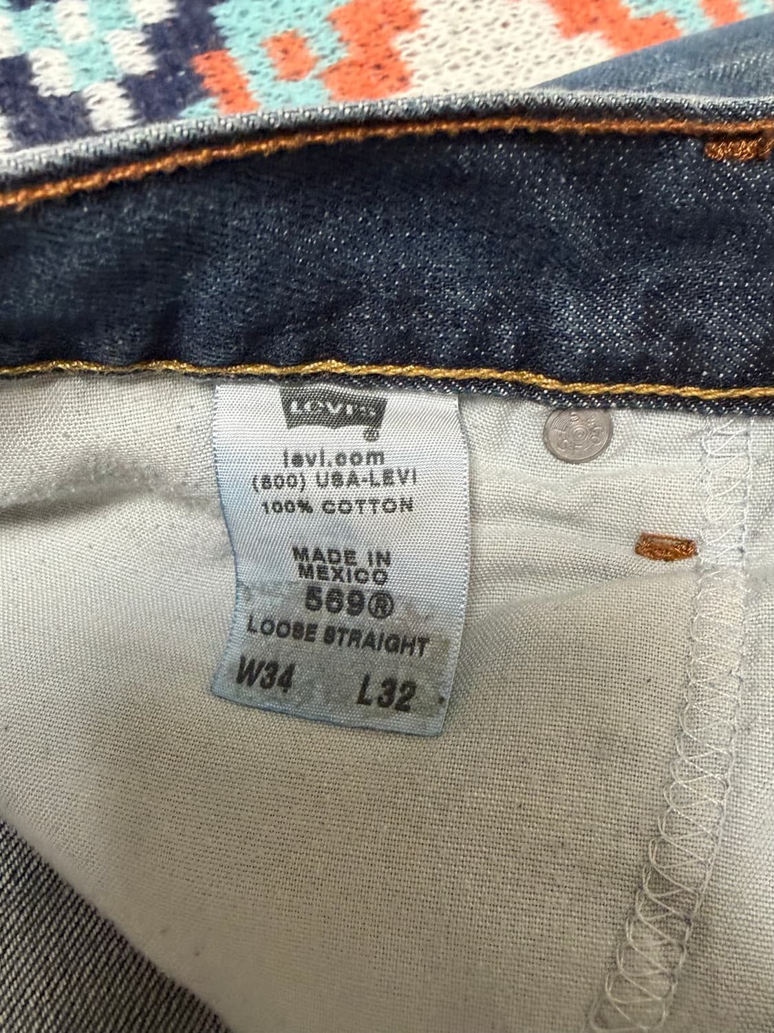 리바이스 569 34x32 상품이미지5