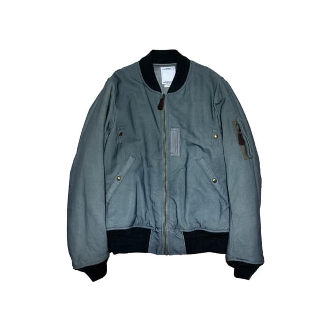 [2]아프레쎄 실크 플라이트자켓 ma1 에크루별주 a.presse 상품이미지3