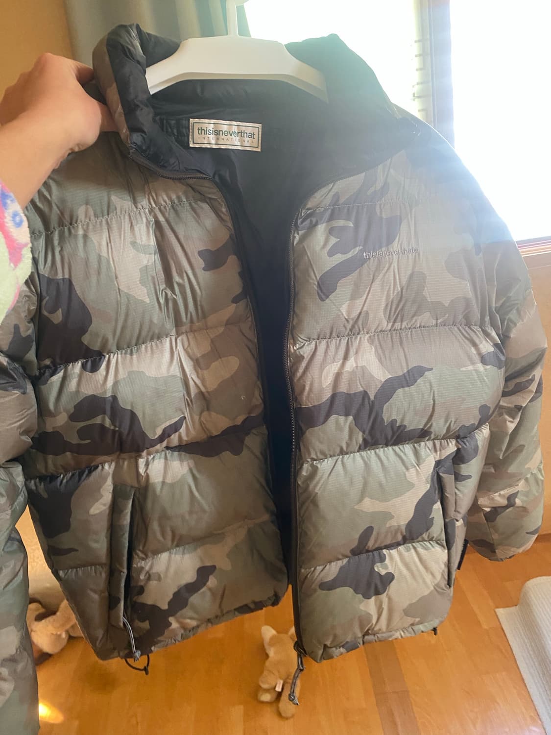 디스이즈네버댓 퍼텍스카모패딩S 상품이미지2