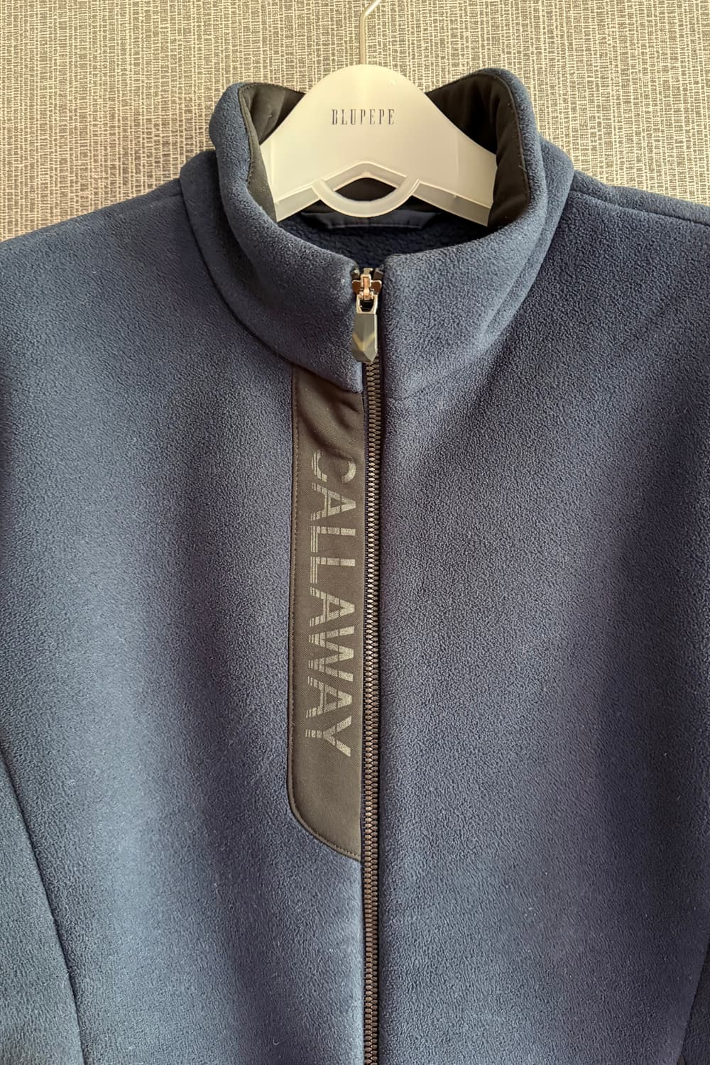 캘러웨이 플리스 자켓 네이비 후리스 집업 점퍼 골프 일상복 남여공용 95 상품이미지2