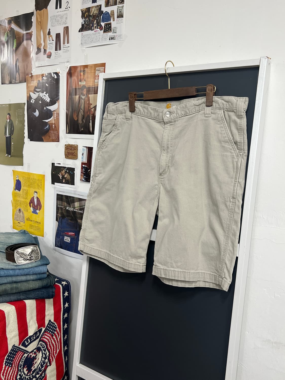 Carhartt 칼하트 워크웨어 릴렉스드핏 하프 팬츠 상품이미지10