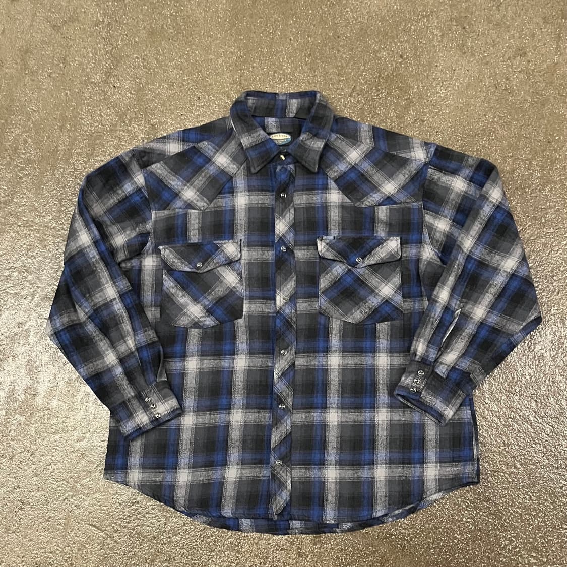 빈티지 웨스턴 플란넬 셔츠 (110) 상품이미지4