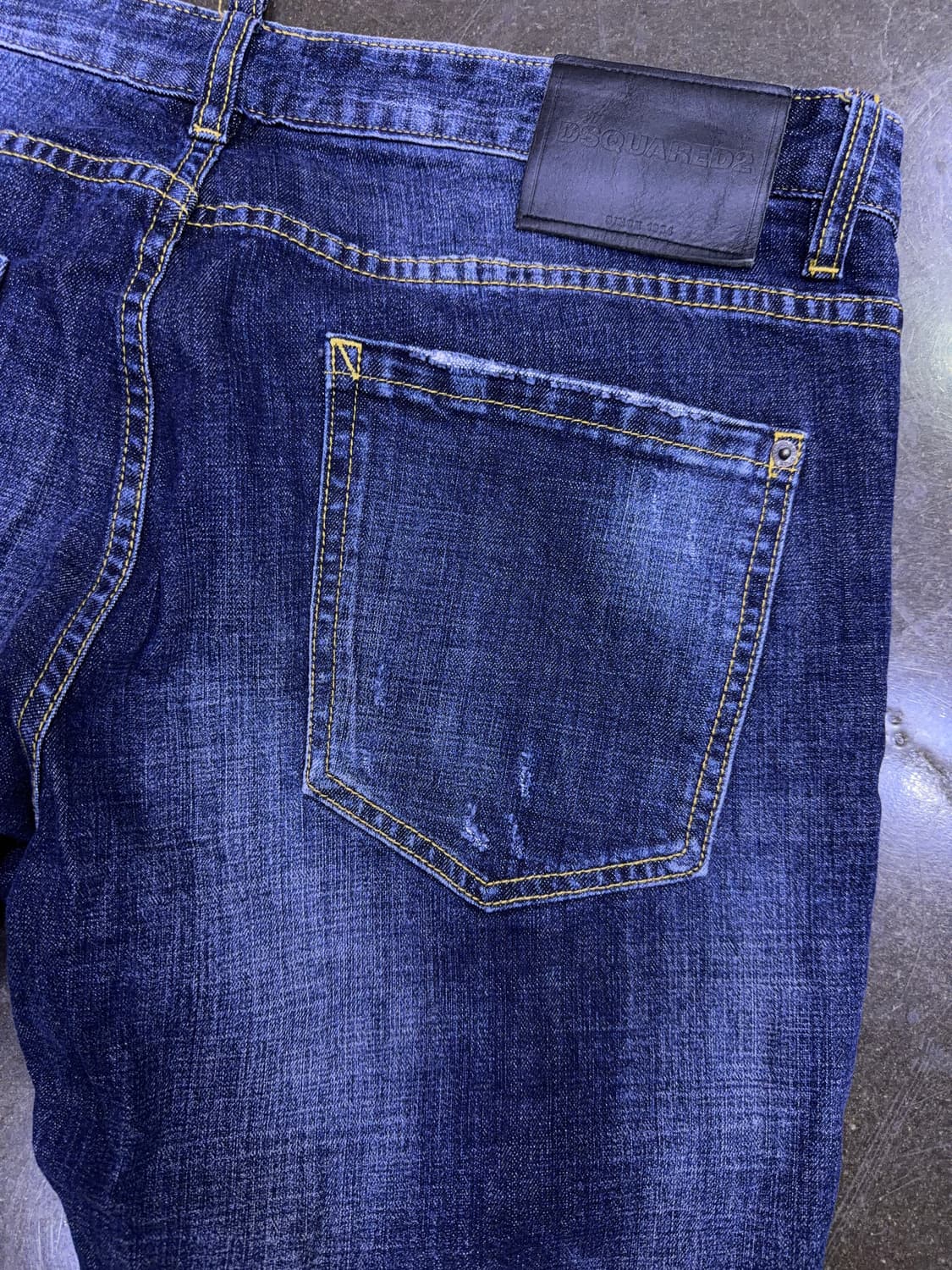 디스퀘어드2 스케이터진 빈티지 데미지 워싱 데님 청바지 52 상품이미지9