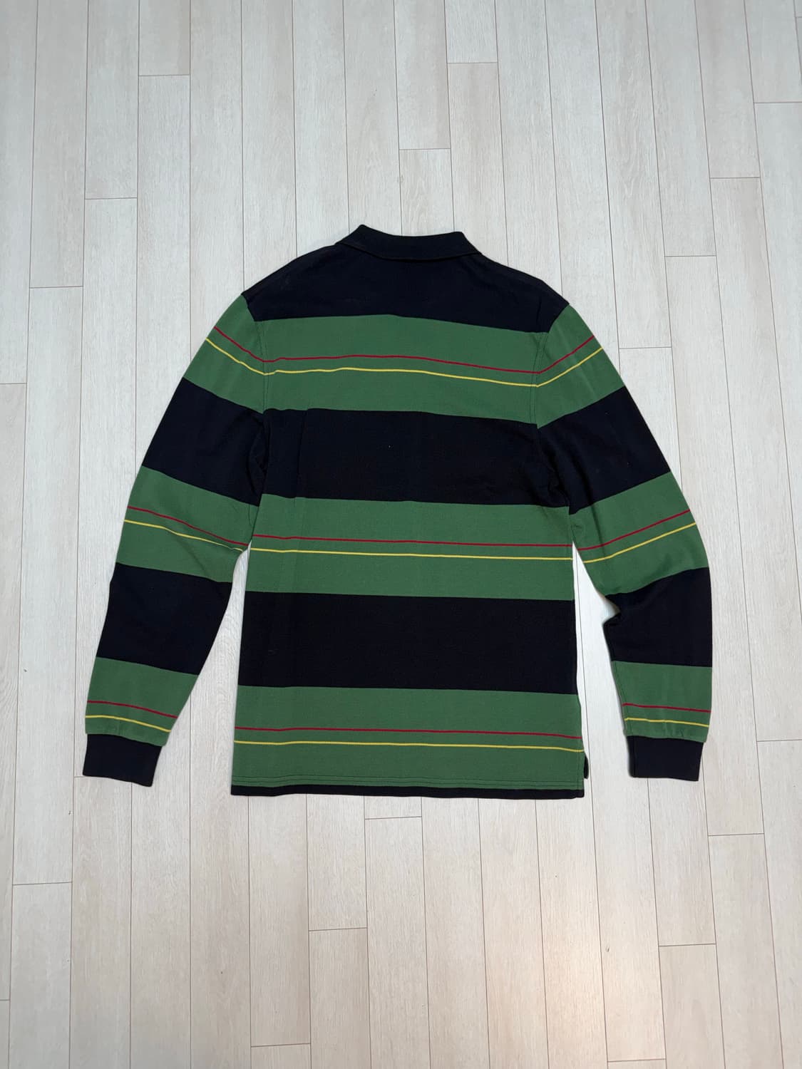 프레드페리 스트라이프 럭비카라티 상품이미지4