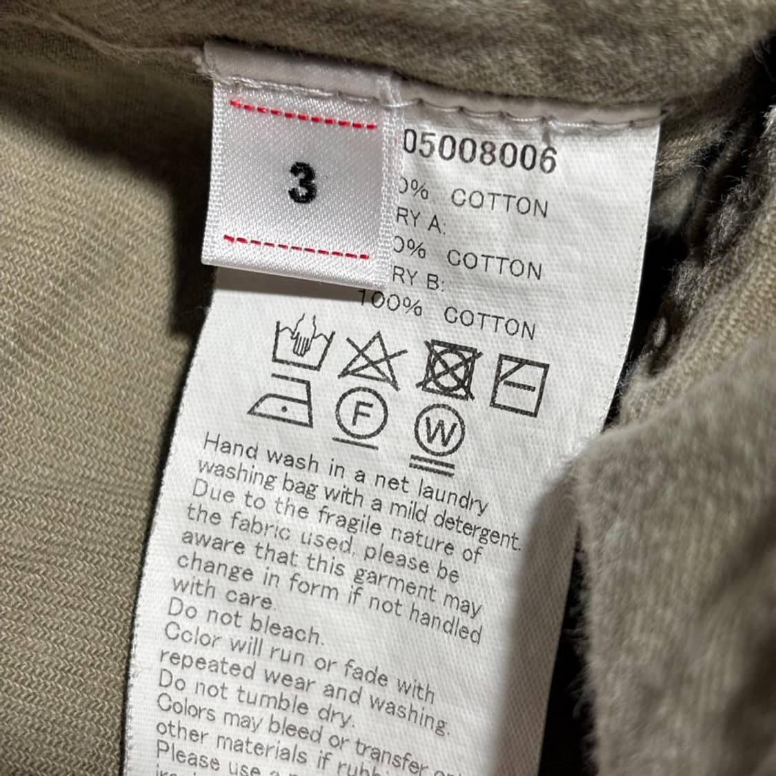 3) 비즈빔 visvim 기포드 팬츠 DMGD 올리브 상품이미지7