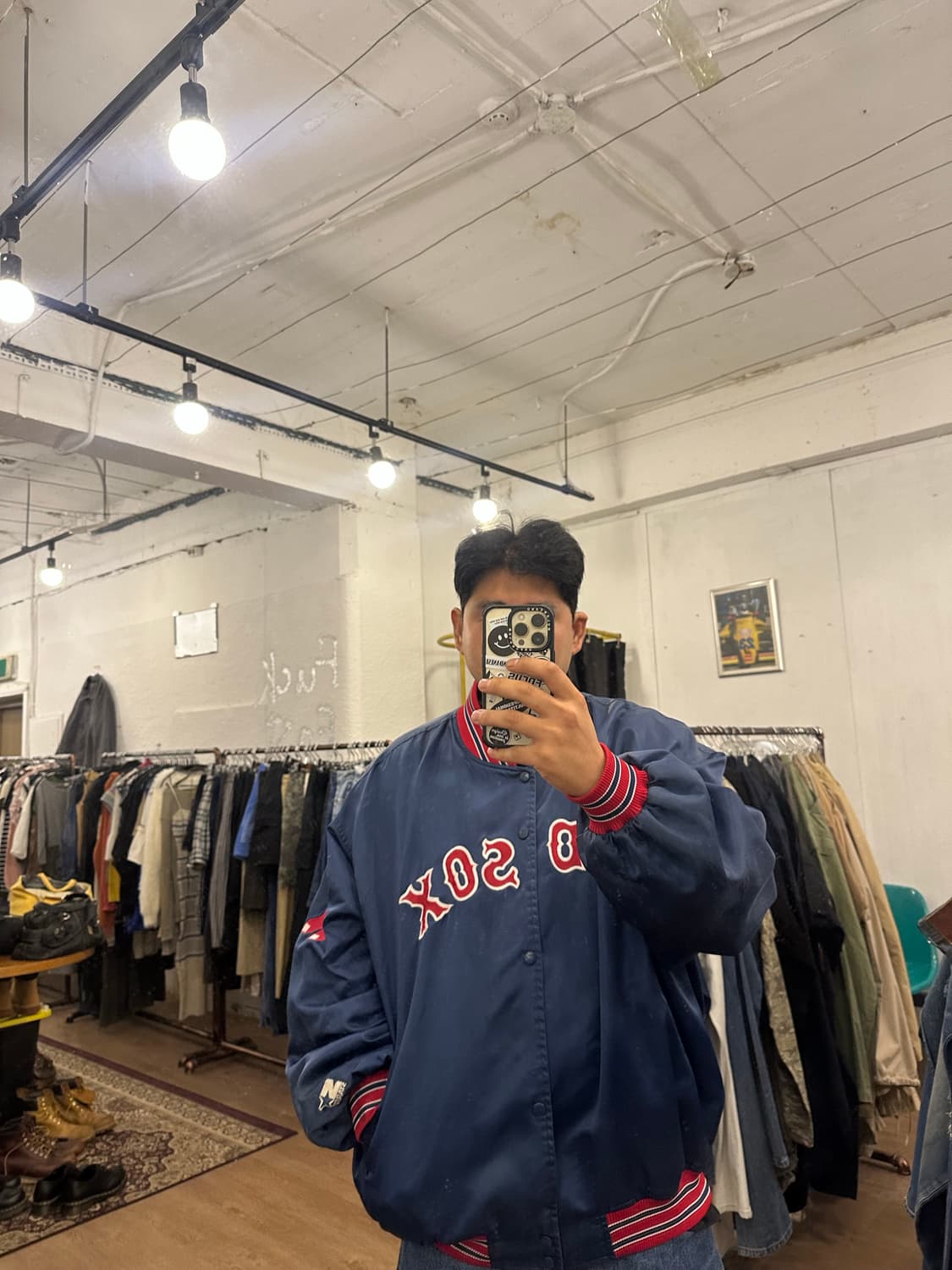 3XL)스타터 보스턴 레드삭스 사틴자켓 상품이미지7