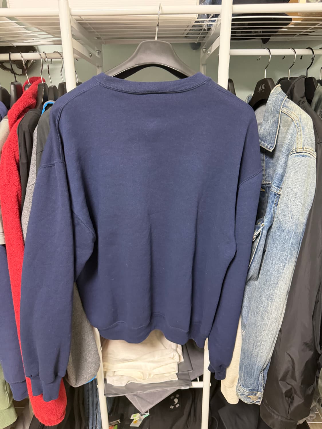 90s 빈티지 러셀 맨투맨 네이비(L) 상품이미지2