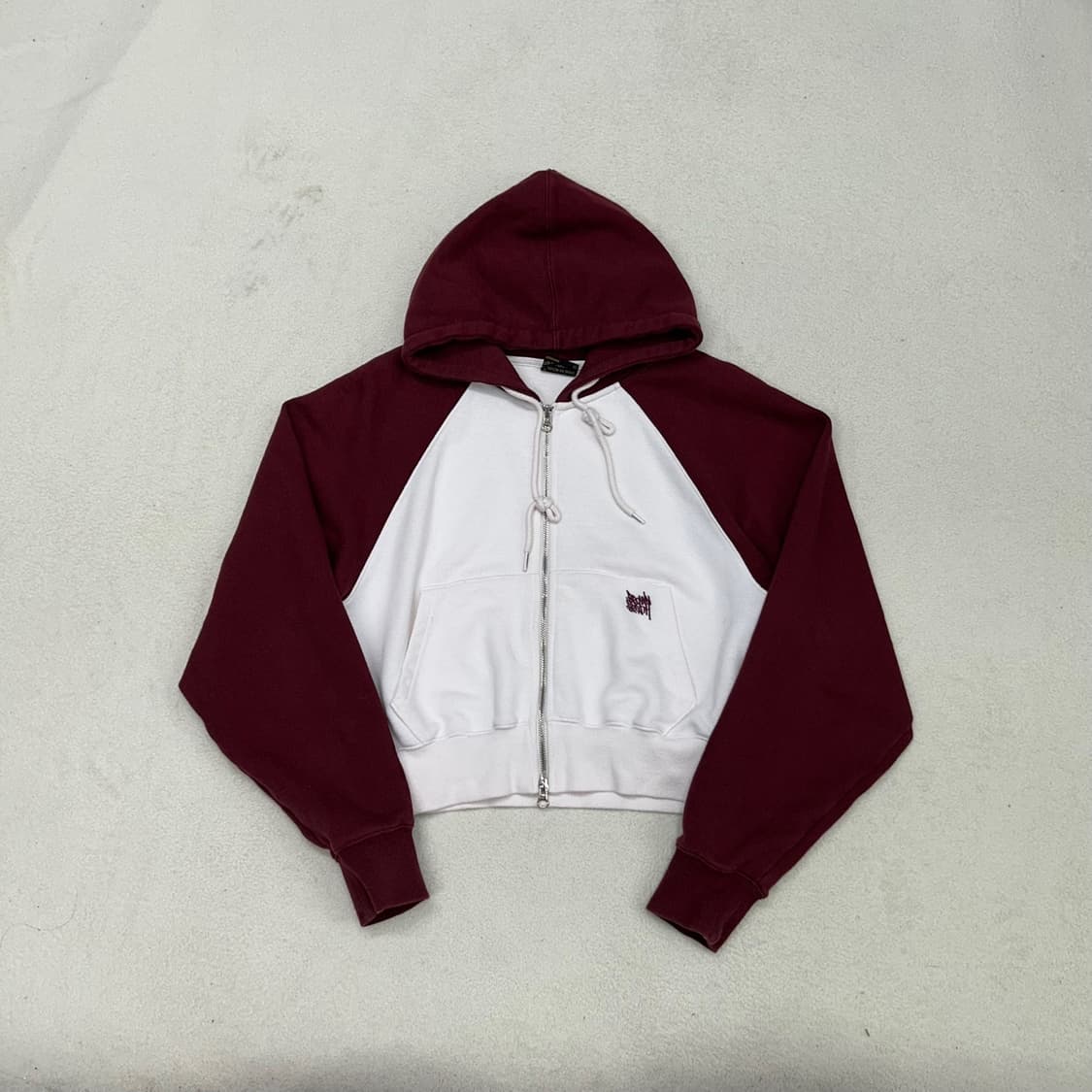 Brownbreath raglan 2way hood zip-up 상품이미지4