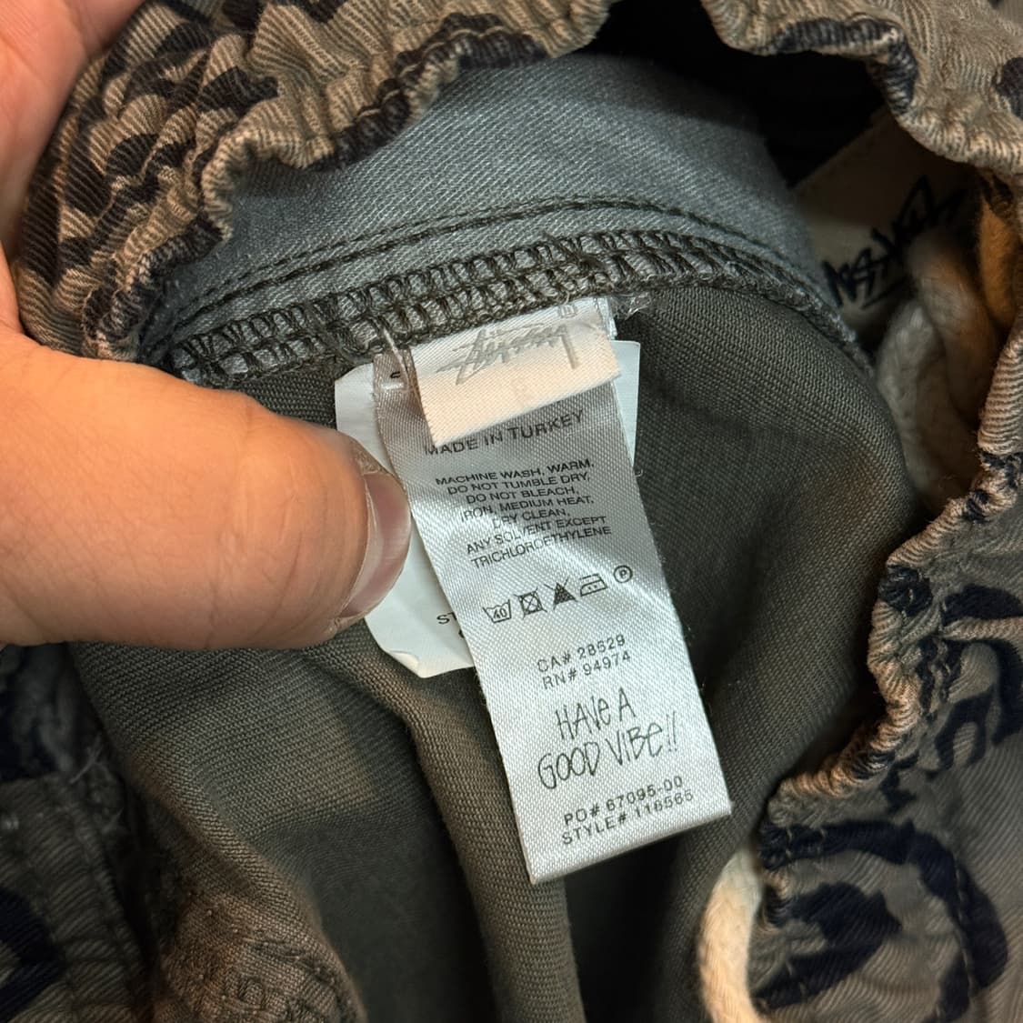 스투시 스윌리 S 비치 팬츠 XL 상품이미지9