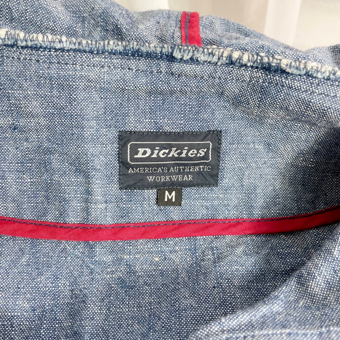 B1 디키즈 워크웨어 데님 아노락 M(95-100)사이즈 상품이미지5