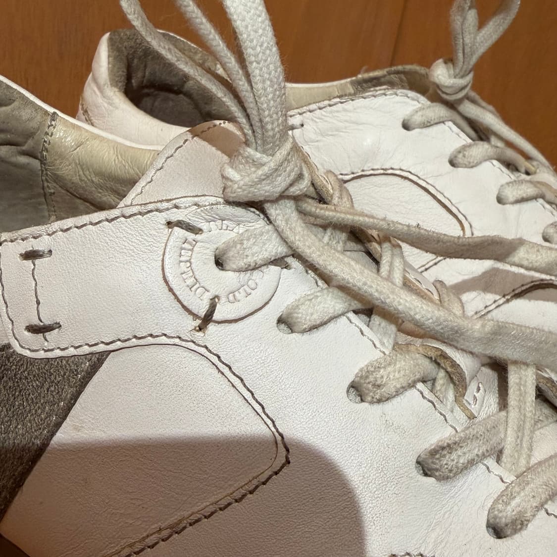 Diesel 디젤 이태리 블랙골드 라인 독일군 스니커즈 265 카우레더 상품이미지5