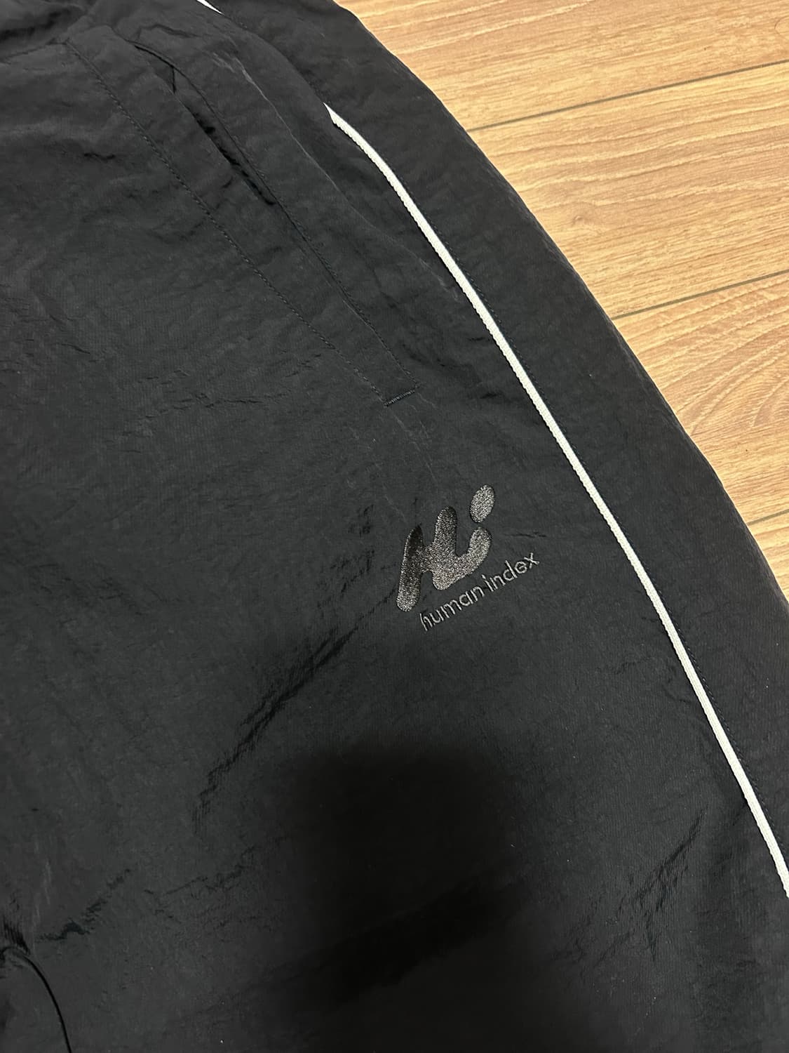 폴리테루 휴먼인덱스 인덱스 트랙 팬츠 다크 네이비/화이트 상품이미지4