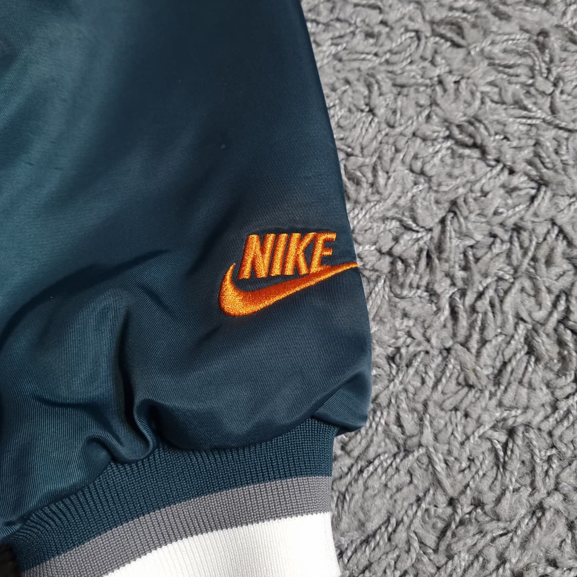 나이키 새틴 바시티 자켓 스타디움 스타장 야구 점퍼 L 100 빈티지 상품이미지4